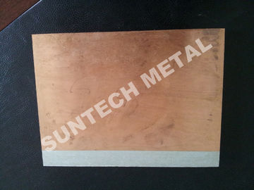 China C1020/A1050 placa revestida de cobre de aluminio, placa de Cladded de la explosión proveedor