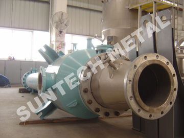 China Shell y tipo de papel y que reducen a pulpa titanio Gr.7 Reboiler del tubo del cambiador de calor proveedor
