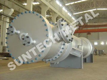 China Cambiador de calor de la hoja de tubo de doble de la aleación de níquel C-276, cambiador de calor de la eficacia alta proveedor