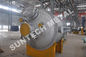 el tanque de almacenamiento químico de la longitud de 2000m m, los tanques de la sustancia química del acero inoxidable 316L proveedor