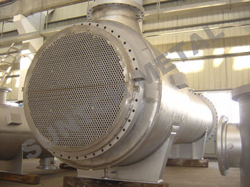 China Condensador principal flotante del cambiador de la aleación F304 para la planta del ácido acético fábrica