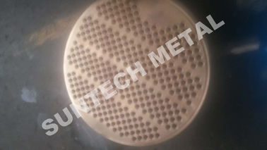China Placa revestida gruesa Tubesheet del latón naval de SA516 Gr.70 trabajado a máquina y perforado proveedor